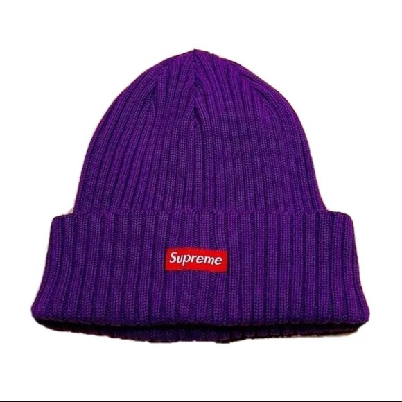 Supreme Other - Purple Supreme Box Logo Beanie